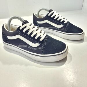 VANS OLD SKOOL SHOE YOUTH KIDS SIZE 2.5 BLACK/WHITE